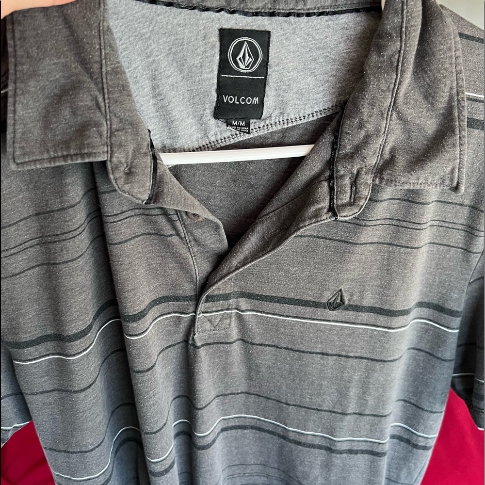 Mens Volcom  short sleeve polo shirt